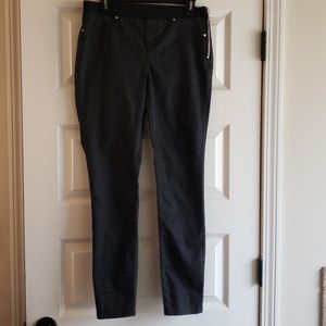 Karen Millen leather-look leggings sz 8